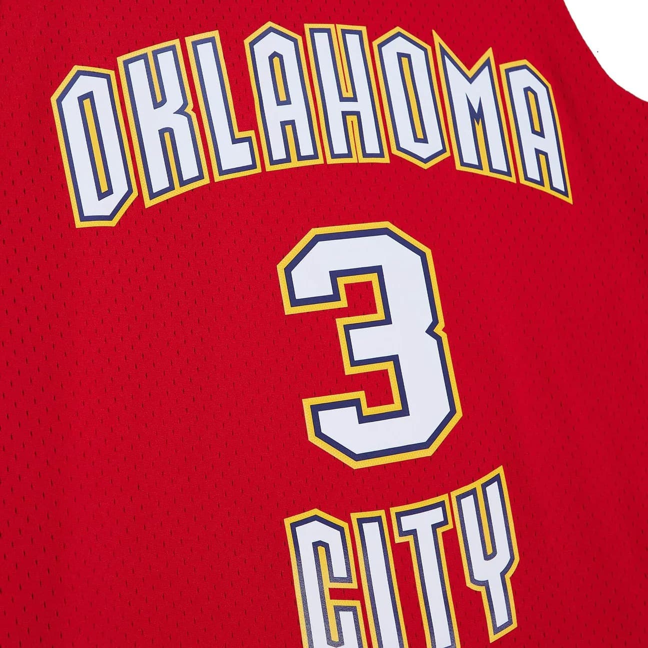Баскетбольная джерси 2006-07 OKC Hornets Chris Paul #3 Swingman Hardwood Classics Red Jersey