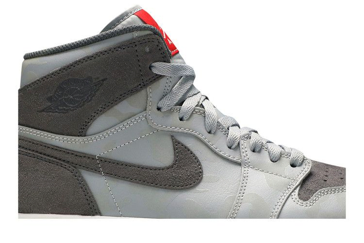Кроссовки Air Jordan 1 Retro High Premium 'Grey Camo'