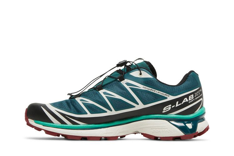 Кроссовки Salomon XT-6 'Deep Teal Biking Red'