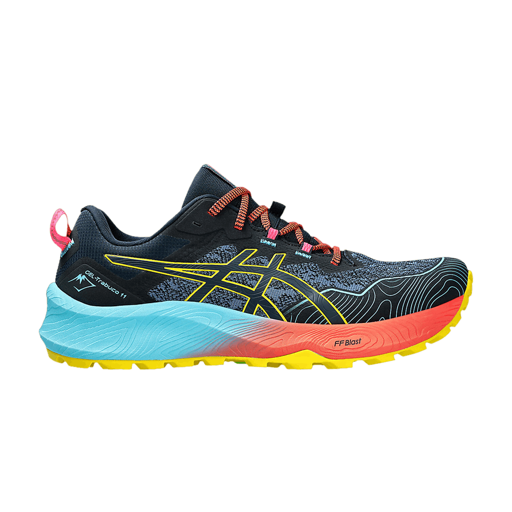 Кроссовки Asics Gel Trabuco 11 'French Blue Vibrant Yellow'