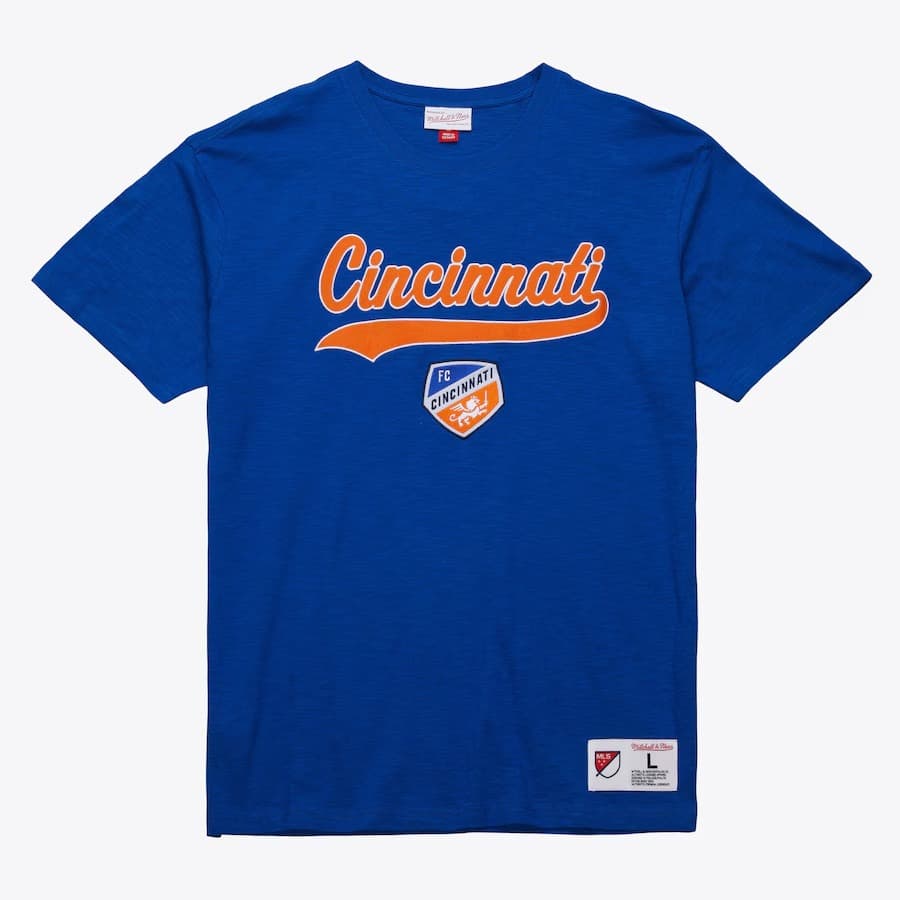 Футболка Mitchell & Ness Royal FC Cincinnati Legendary Slub T-Shirt
