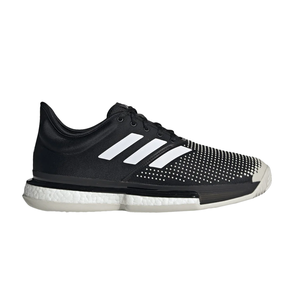 Krossovki-Adidas-SoleCourt-Boost-Clay-Black-White
