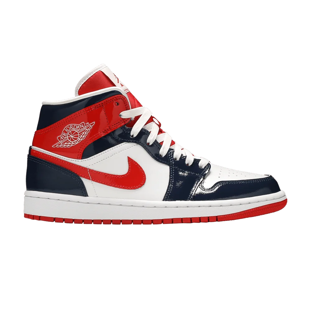 Кроссовки Wmns Air Jordan 1 Mid 'Champ Colors'