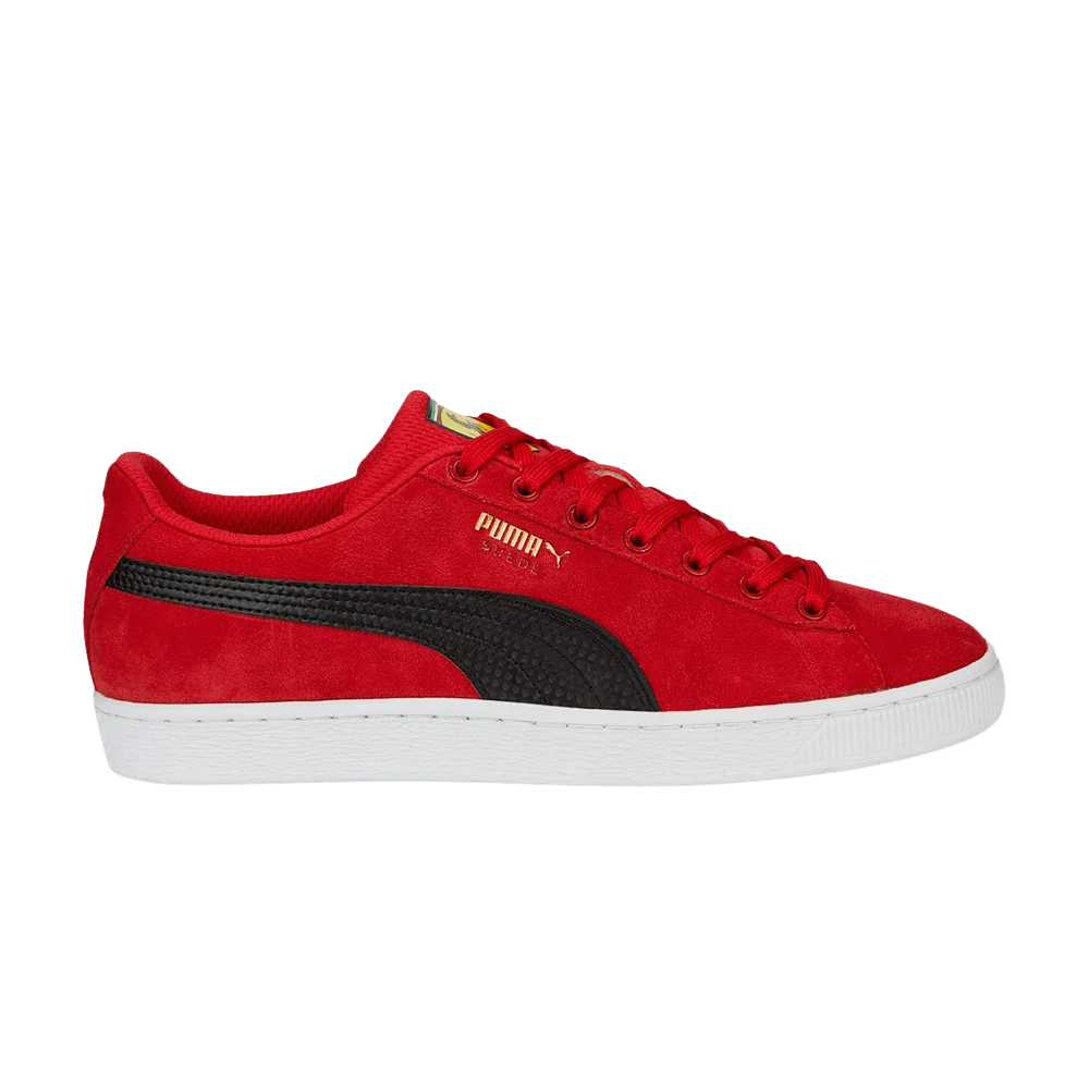 Krossovki-Scuderia-Ferrari-x-Puma-Suede-Shield-Rosso-Corsa