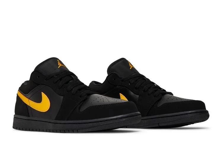 Krossovki-Air-Jordan-1-Low-Black-University-Gold-7