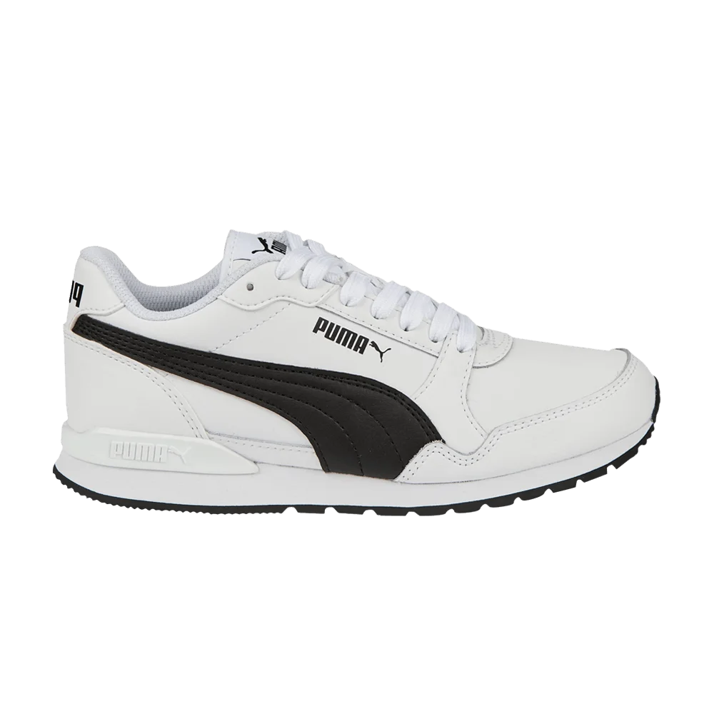 Krossovki-Puma-ST-Runner-v3-Leather-Big-Kid-White-Black
