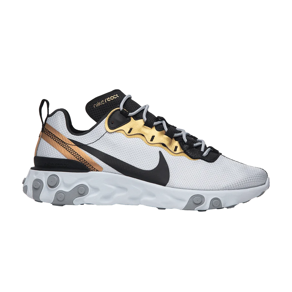Krossovki-Nike-React-Element-55-Gold-Ranger