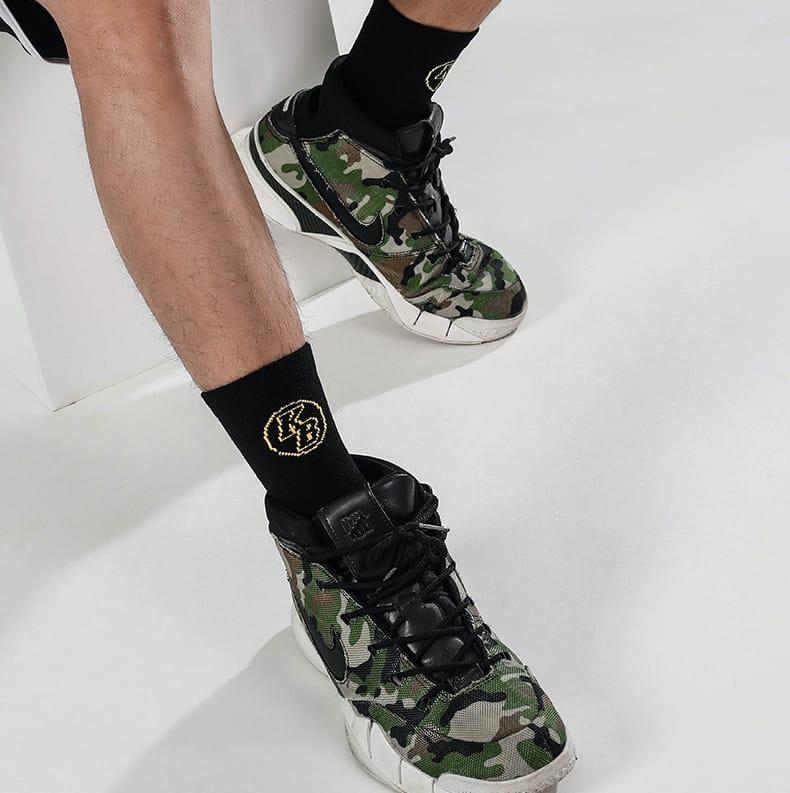 Ehot-Kobe-Black-Quarter-Socks-1