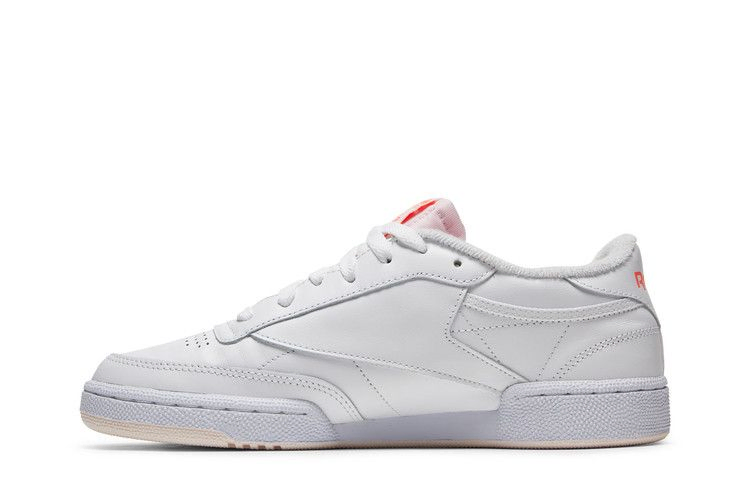 Кроссовки Reebok Wmns Club C 85 'White Orange Flare'