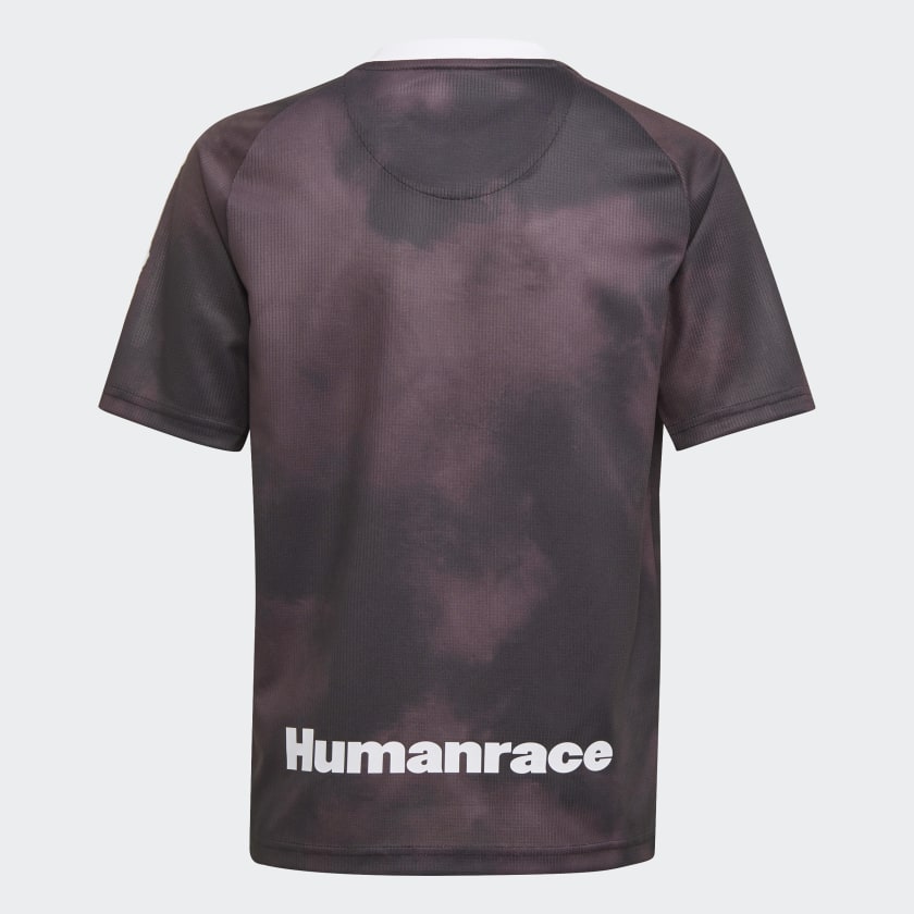 Баскетбольная футболка adidas Real Madrid Human Race Kids Jersey Black/White