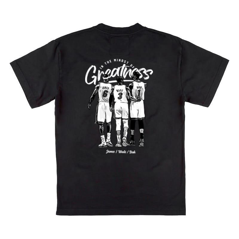 Футболка DPOY Greatness Miami Heat The Big Three T-shirt