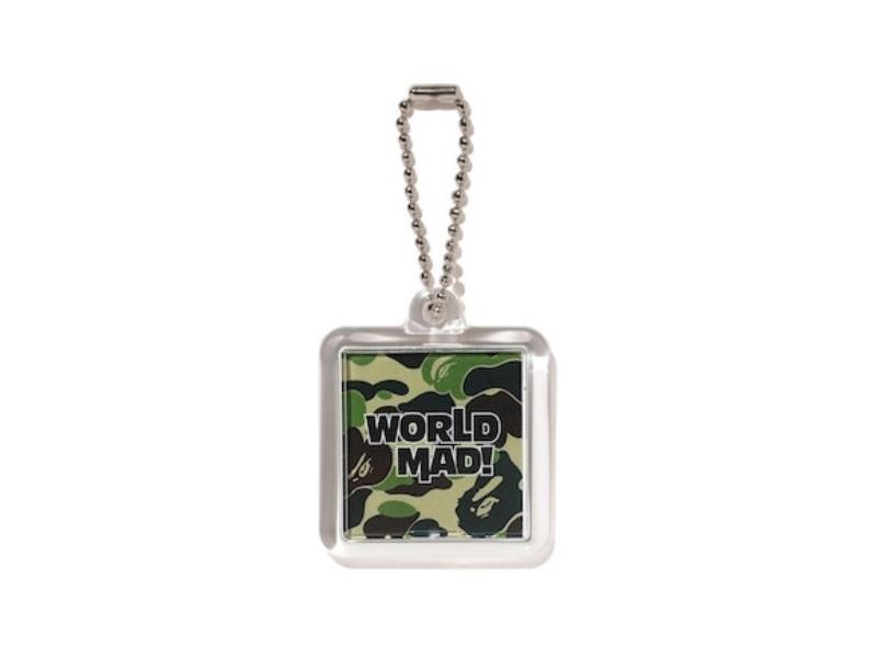 BAPE-ABC-Keychain-Green-1