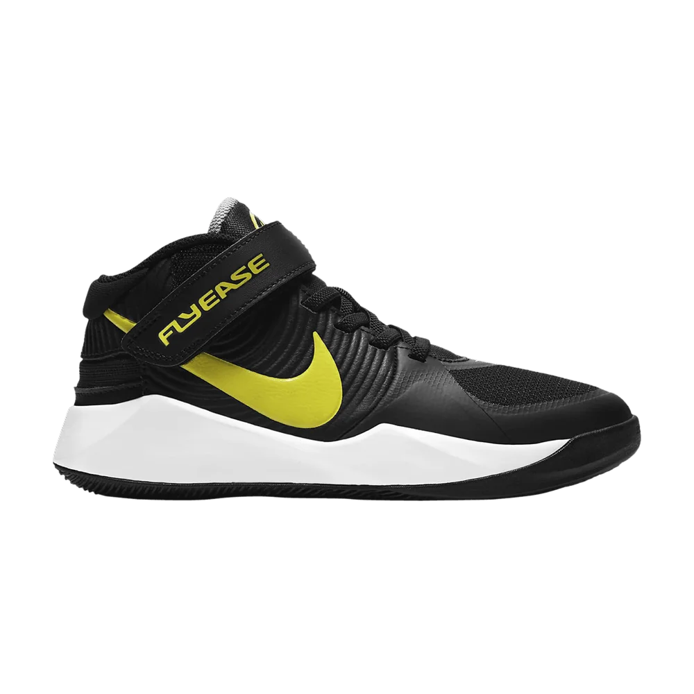 Krossovki-Nike-Team-Hustle-D9-FlyEase-GS-Black-High-Voltage