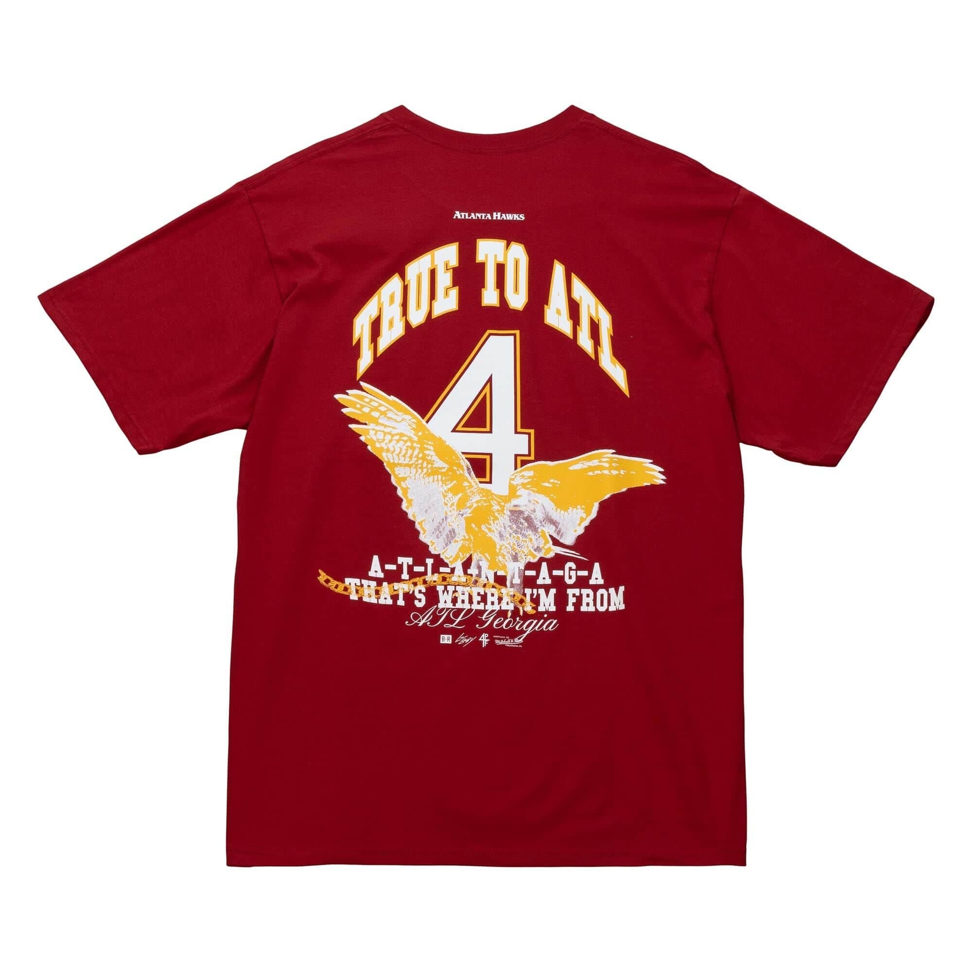 Футболка Mitchell & Ness Lil Baby x BR Remix SS Atlanta Hawks T-Shirt