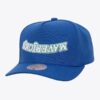 Mitchell-Ness-Blue-Dallas-Mavericks-Hardwood-Classics-Upside-Pro-Snapback-Hat-100x100