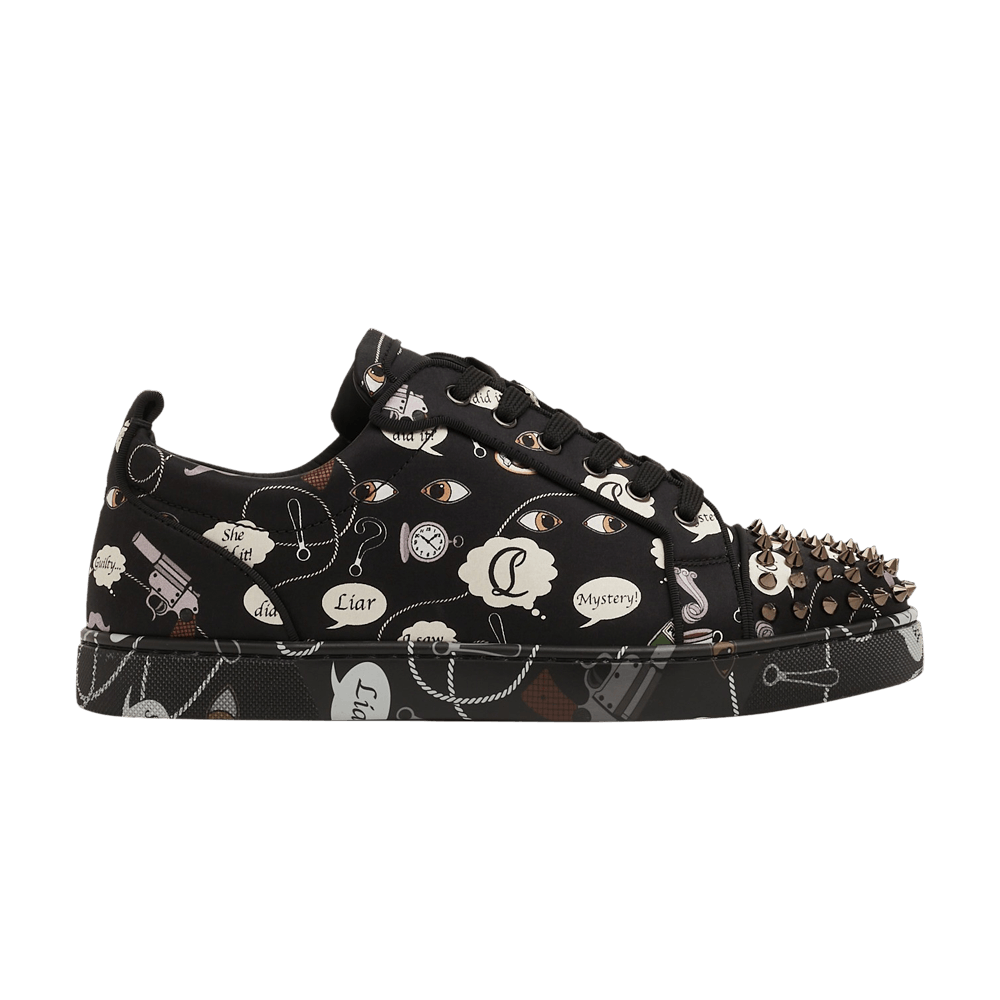 Кроссовки Christian Louboutin Louis Junior Spikes Orlato Flat 'Game of Clue'