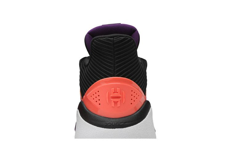 Кроссовки Adidas Harden Stepback 'Black Purple Coral'