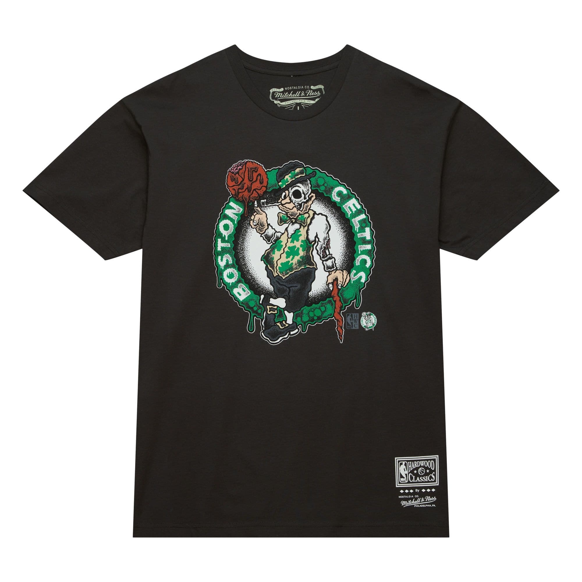 Футболка Mitchell & Ness Deconstructed Boston Celtics T-Shirt