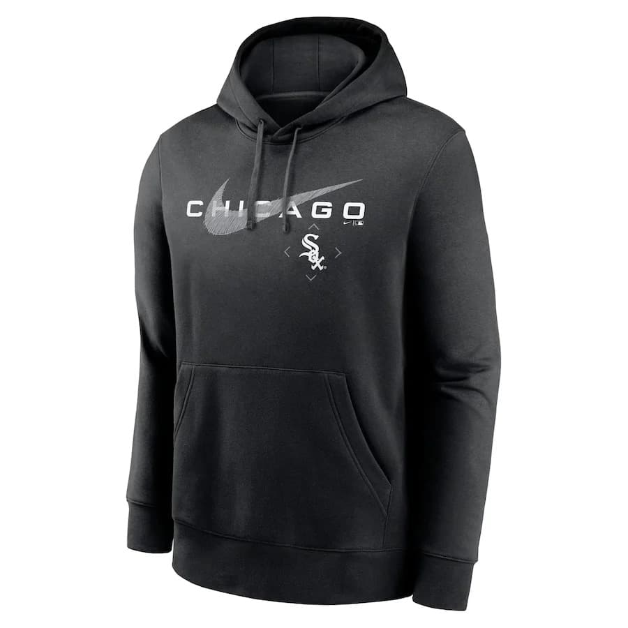 Худи Nike Chicago White Sox Swoosh Neighbourhood Pullover MLB Hoodie