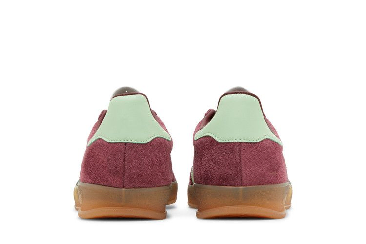 Кроссовки adidas Gazelle Indoor 'Shadow Red Semi Green Spark'