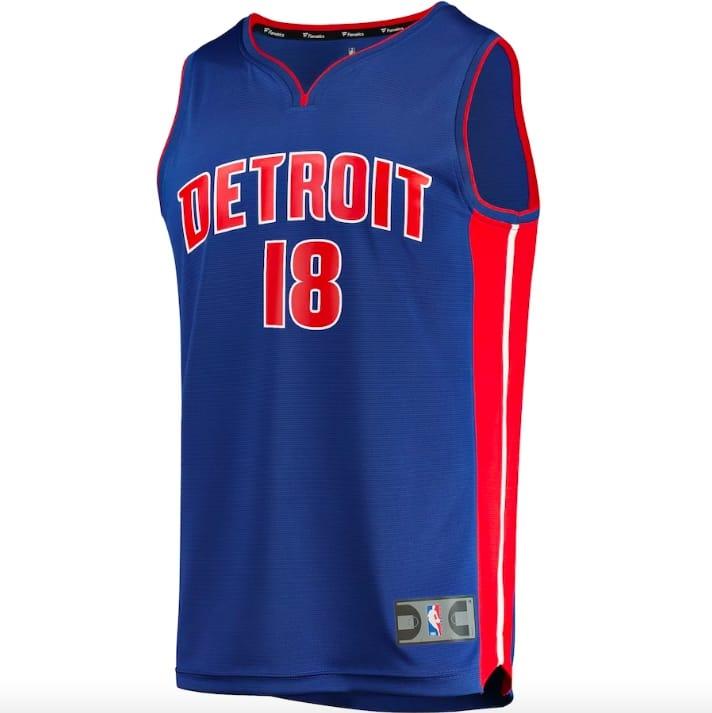 2021-22-Detroit-Pistons-18-Cory-Joseph-Fast-Break-Icon-Blue-Jersey-2