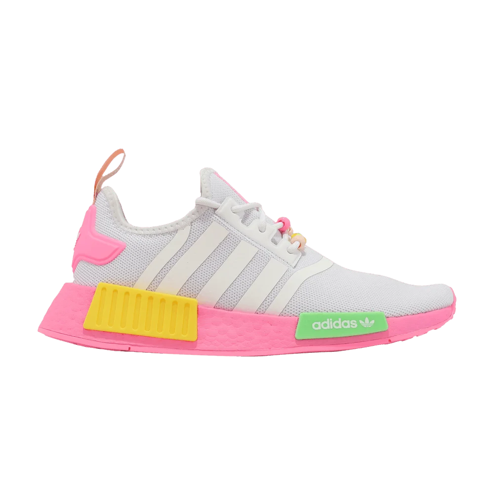 Кроссовки adidas NMD_R1 J 'White Beam Pink'