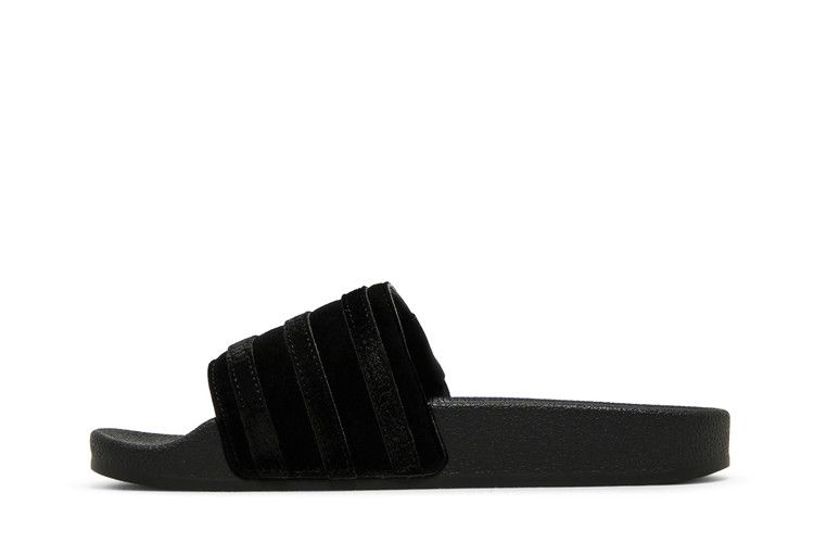 Adidas Wmns Adilette Slide 'Black Gold Metallic'