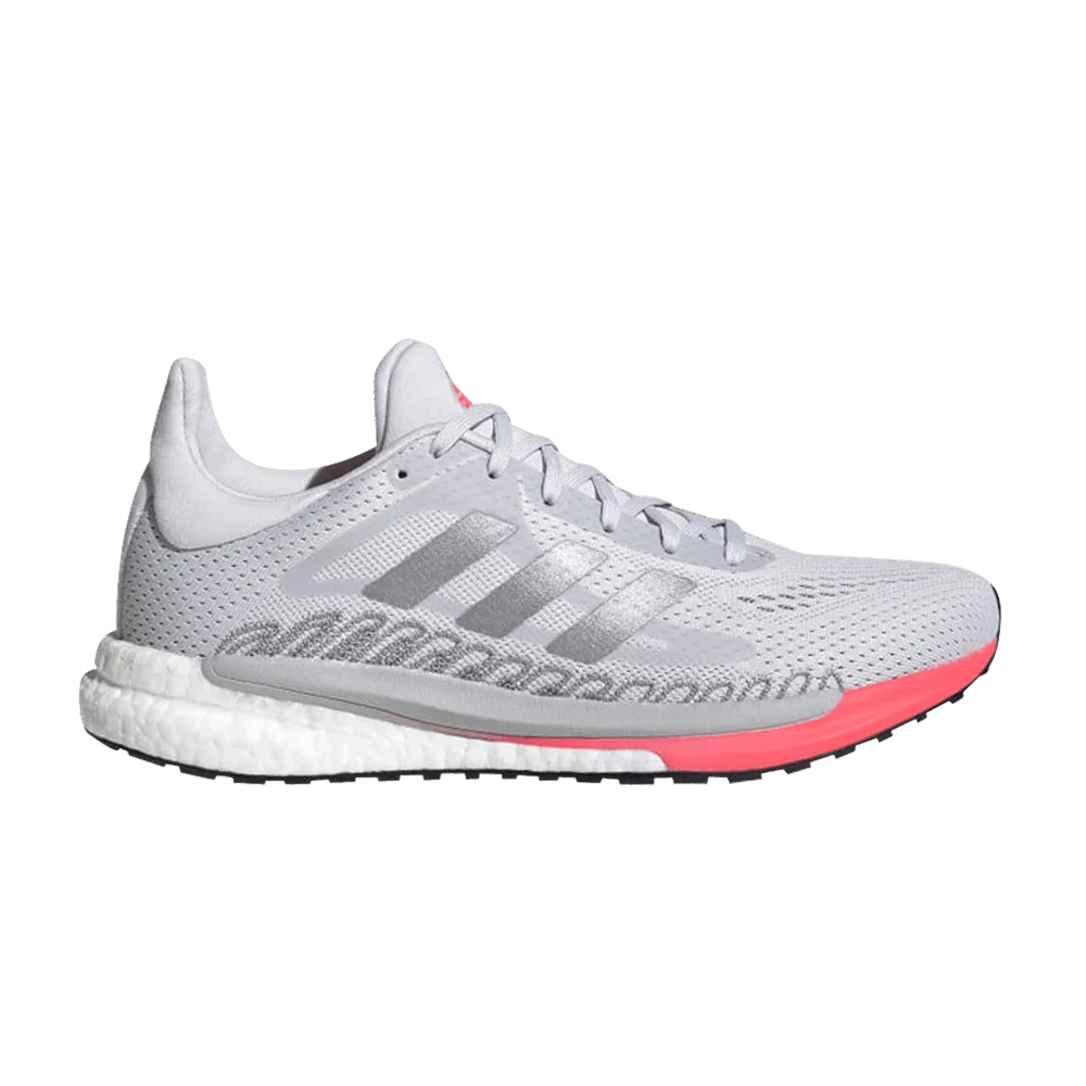 Кроссовки Adidas Wmns SolarGlide 3 'Grey Signal Pink'