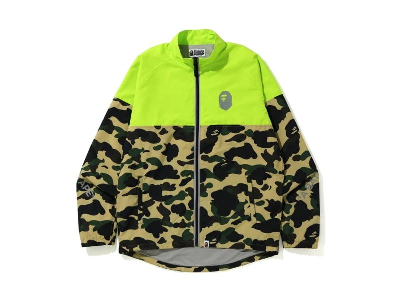 Куртка BAPE 1st Camo Cycling Jacket Yellow