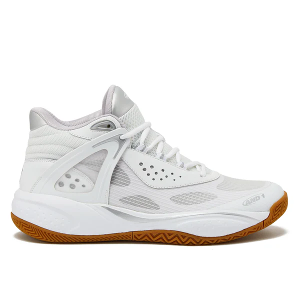 Кроссовки AND1 Revel Mid White/Silver Grey