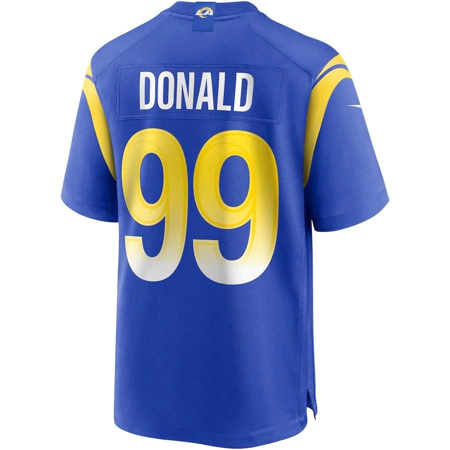 Футболка Nike Aaron Donald Los Angeles Rams Home NFL Game Jersey