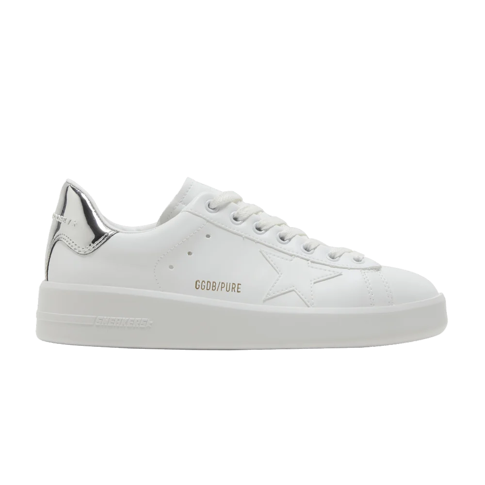 Krossovki-Golden-Goose-Wmns-Purestar-White-Mirror