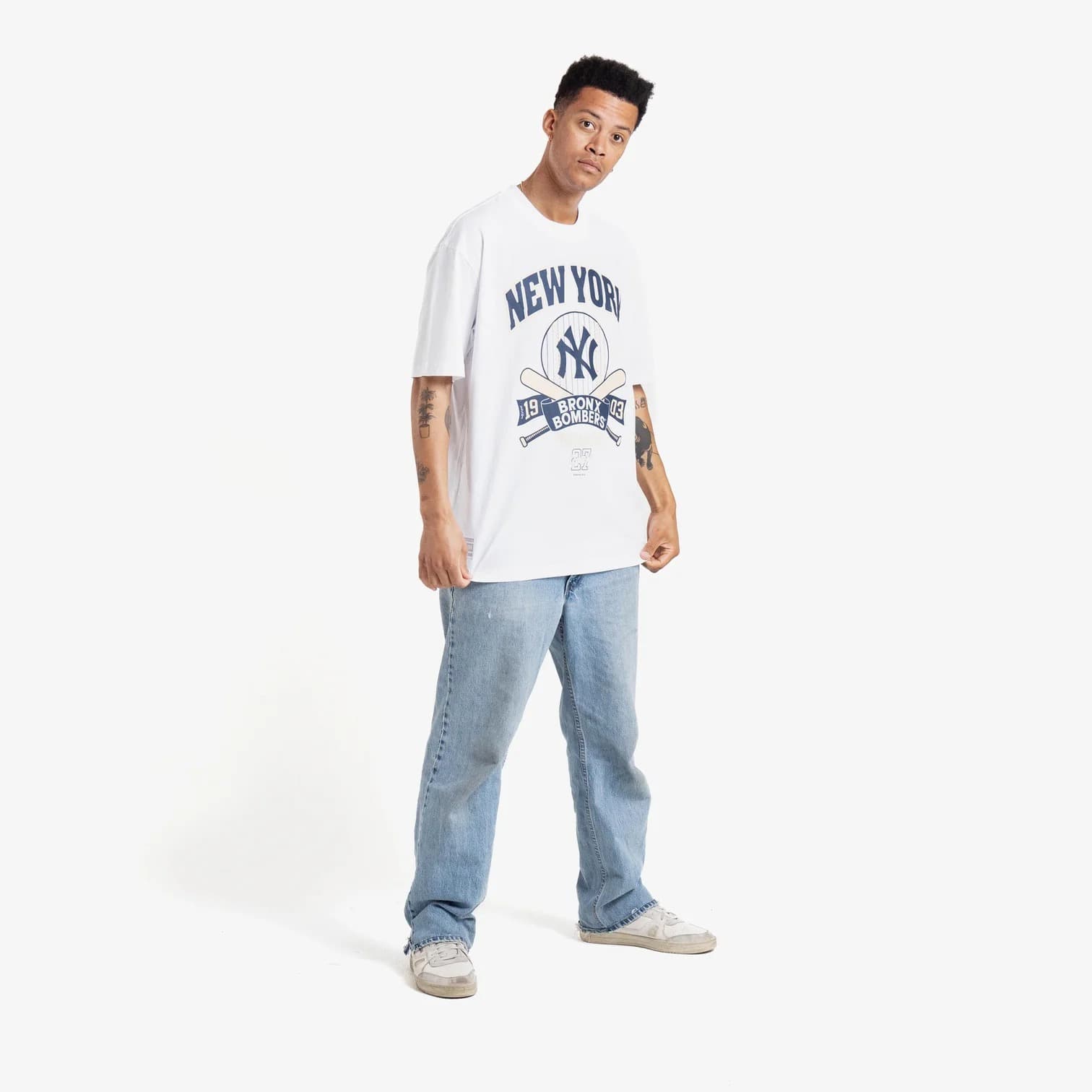 Футболка New Era New York Yankees Bronx Bomber Cooperstown MLB T-Shirt