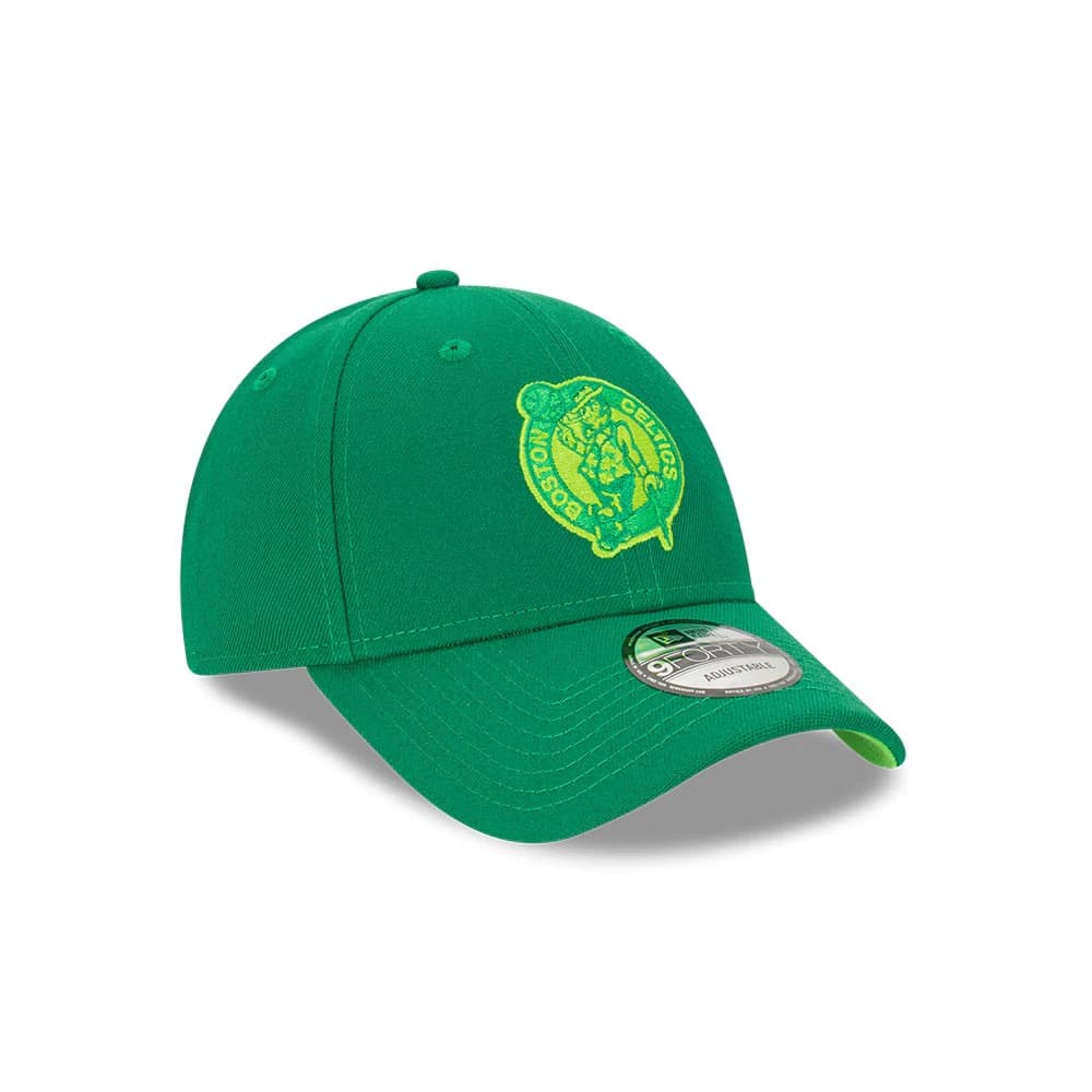 New-Era-Boston-Celtics-Monochrome-9FORTY-Two-Tone-NBA-Snapback-Hat-2