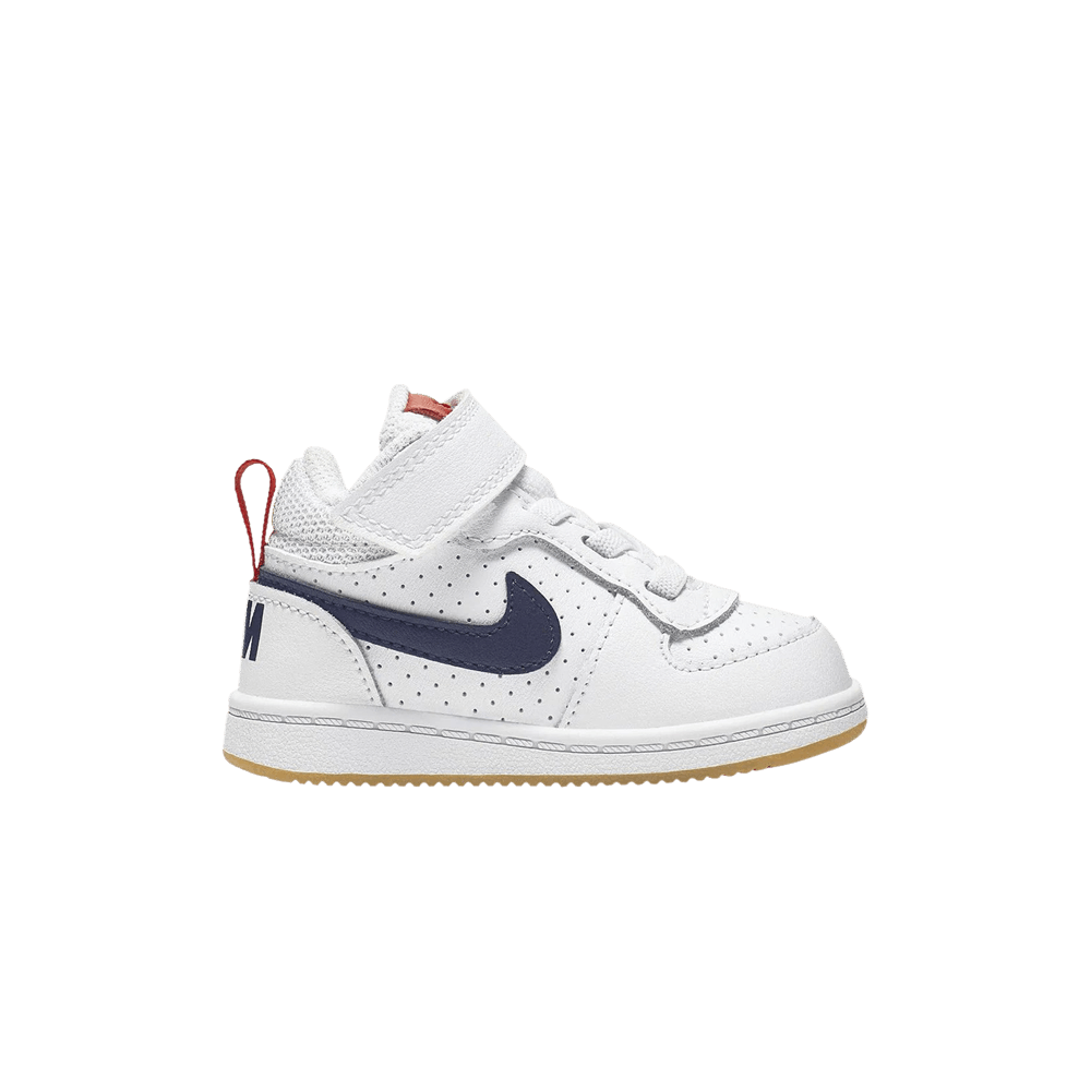 Кроссовки Nike Court Borough Mid TD 'White Obsidian Gum'