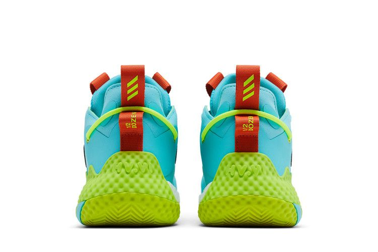 Кроссовки Adidas Harden Vol. 6 J 'Pulse Aqua Solar Yellow'