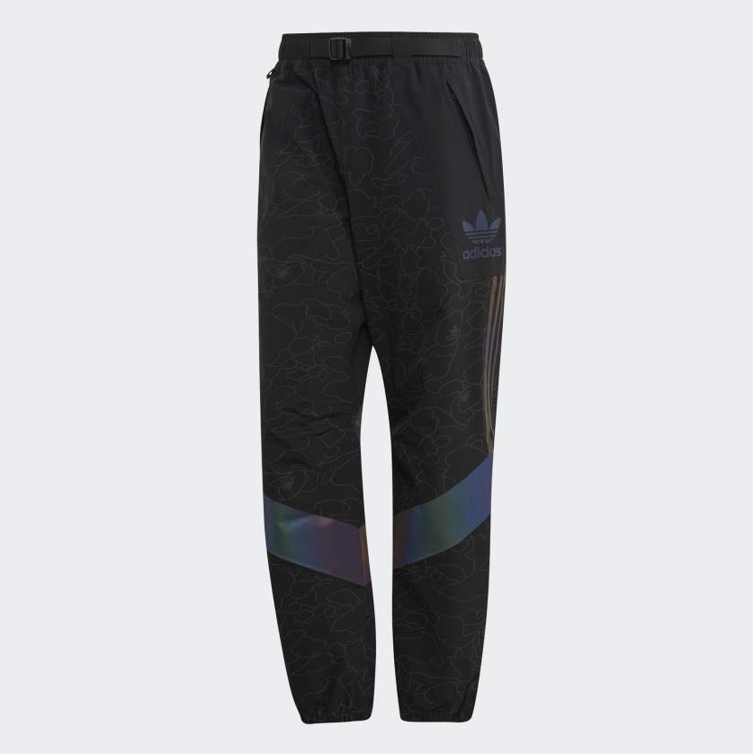 Спортивные штаны BAPE x adidas Slopetrotter Pants Black