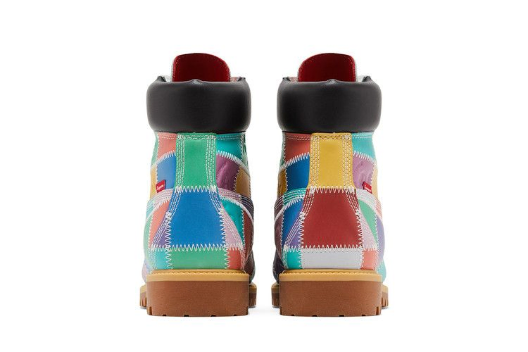 Кроссовки Supreme x Timberland 6 Inch Premium Waterproof Boot 'Patchwork - Multi-Color'