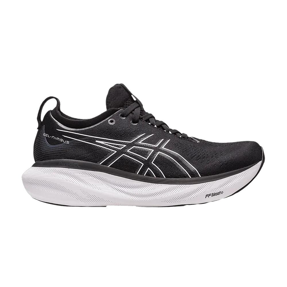 Кроссовки Asics Wmns Gel Nimbus 25 Wide 'Black Pure Silver'