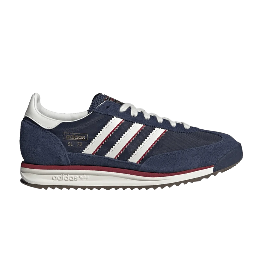 Кроссовки Adidas SL72 RS 'Night Indigo Active Maroon'