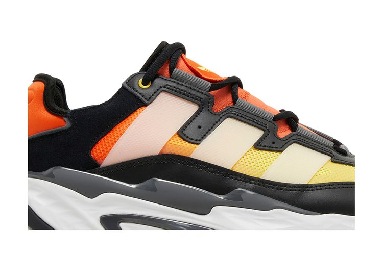Кроссовки Adidas Niteball 'Black Impact Orange Gradient'