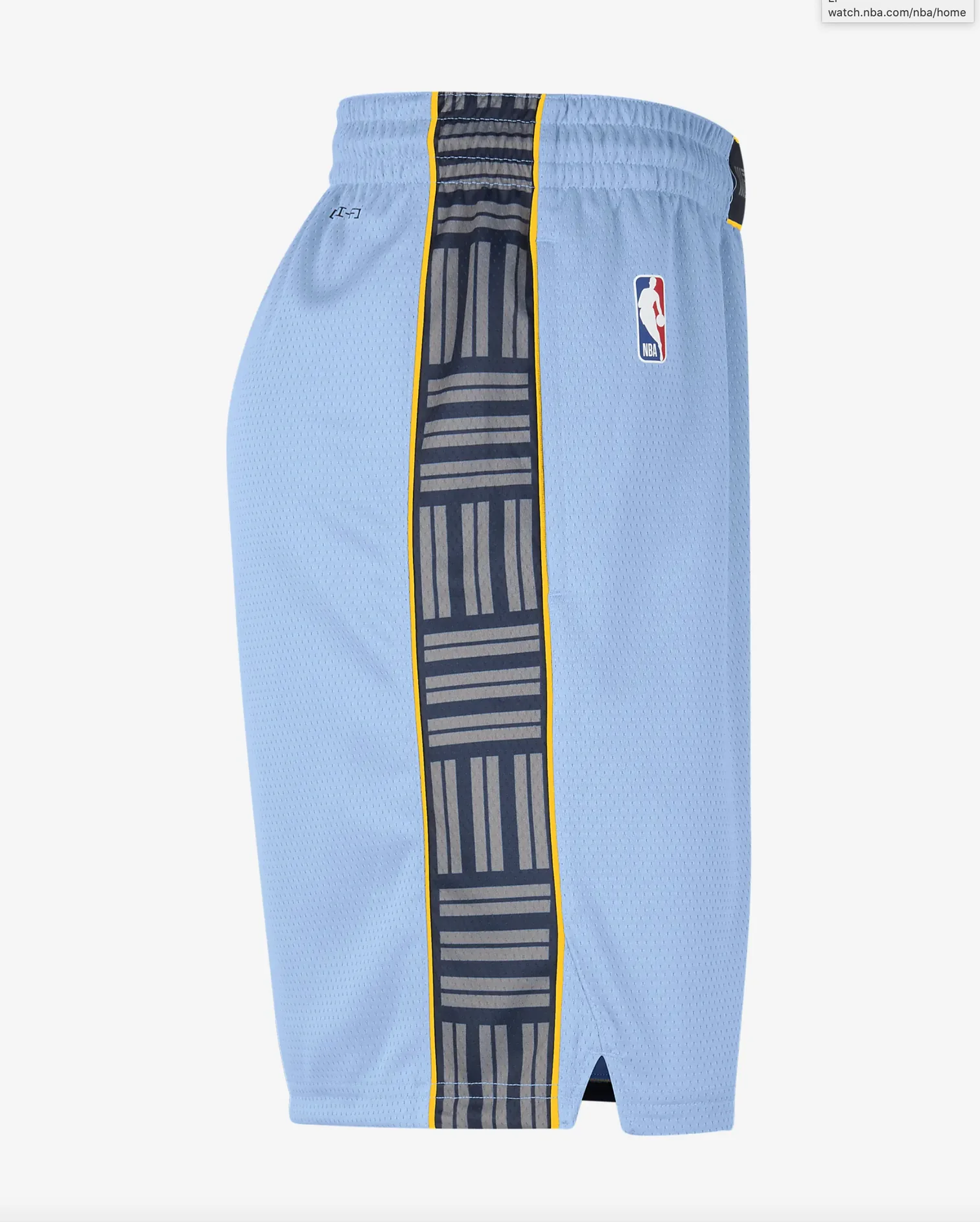 Спортивные шорты Nike Memphis Grizzlies 2024 Statement Edition Swingman Youth NBA Shorts
