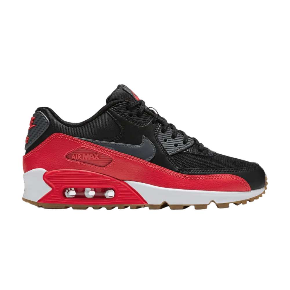 Кроссовки Nike Wmns Air Max 90 Essential 'Black Bright Crimson'