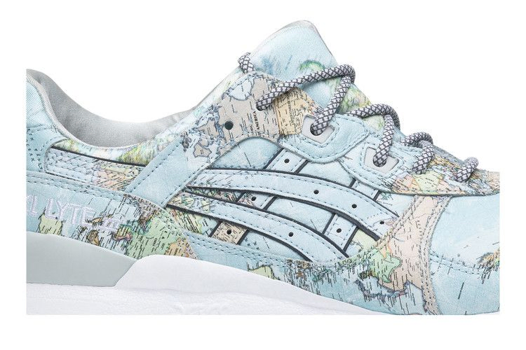 Кроссовки ASICS Atmos x Gel Lyte 3 'World Map'
