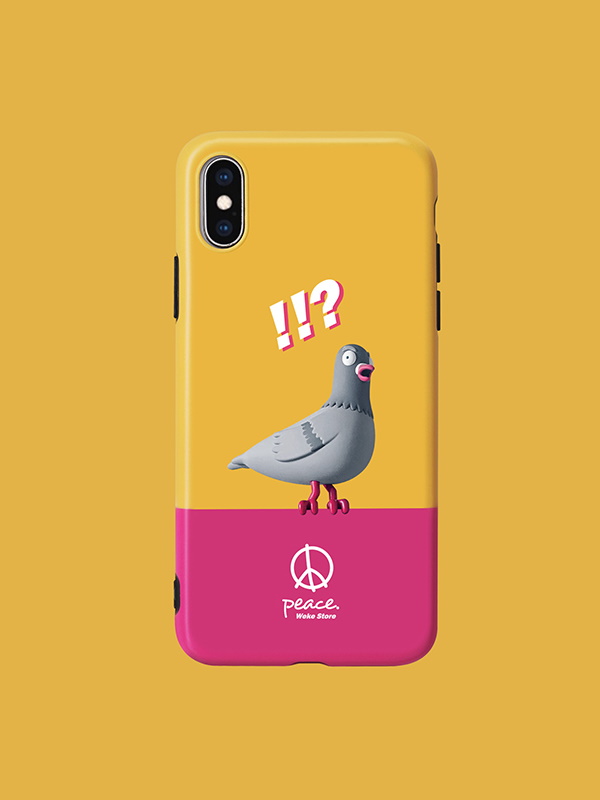 Защитный чехол STAPLE PIGEON Black iPhone Case