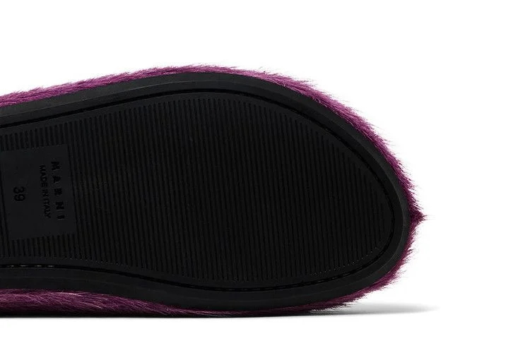 Кроссовки Marni Wmns Fussbett Sabot 'Prune Violet'