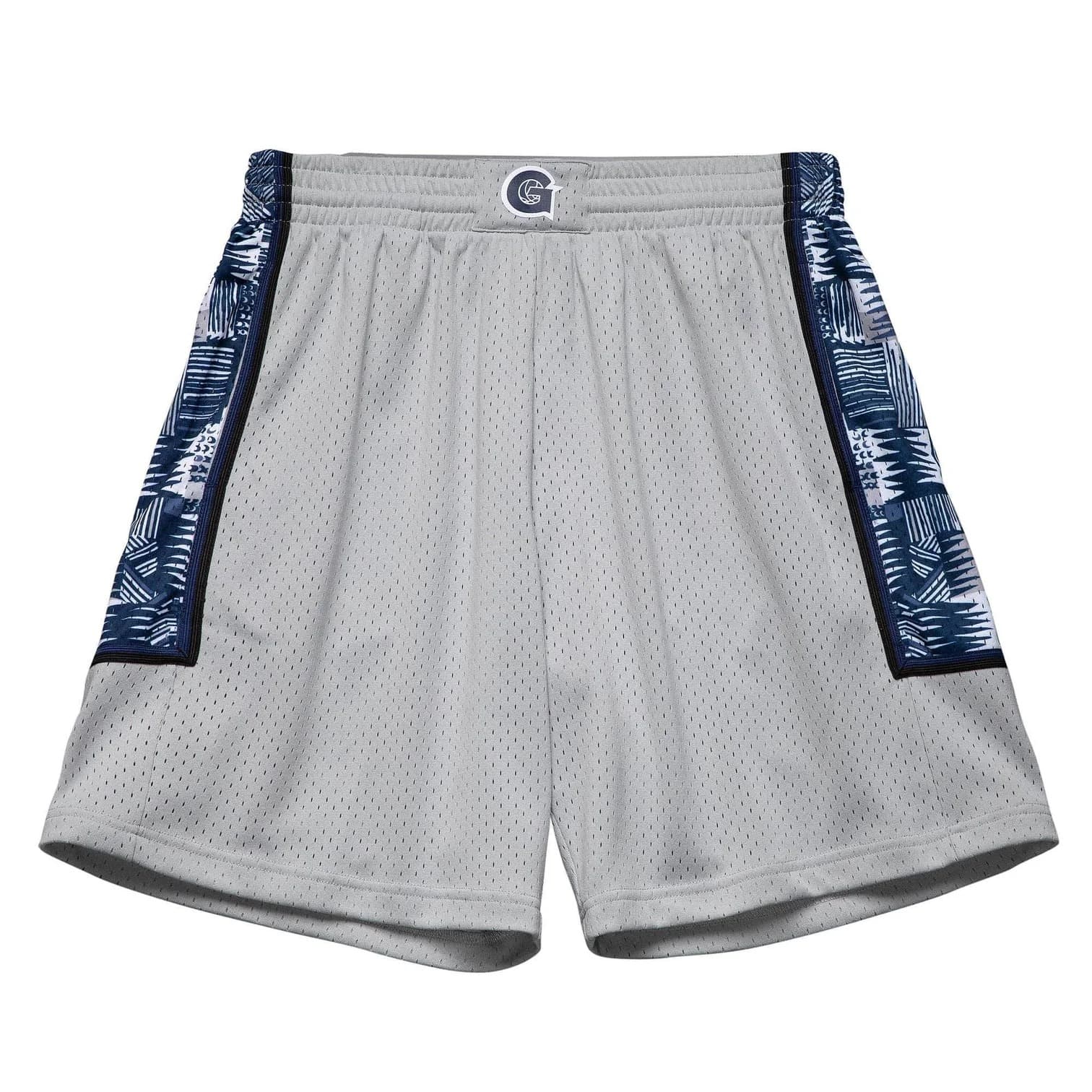 Спортивные шорты Mitchell & Ness Georgetown Hoyas 1995-96 Hardwood Classics Throwback Swingman NCAA White Shorts