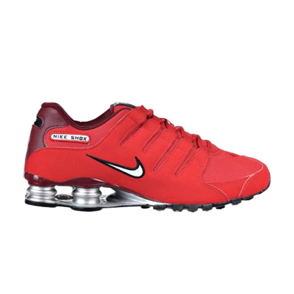 Krossovki-Nike-Shox-NZ-University-Red