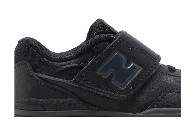 Кроссовки New Balance 550 Bungee Lace Toddler 'Triple Black'
