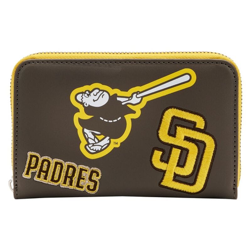 MLB-SD-Padres-Patches-Zip-Around-Wallet-1